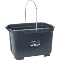 Seau double, Capacit&eacute; de 4,75 gal. US (19 pintes), Gris Groupe Generik