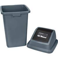 Garbage Can, Plastic, 26 US gal. Groupe Generik