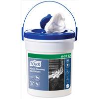 Hand Cleaning Wet Wipe Bucket, 58 Wipes, 10-3/5" x 10-3/5" Groupe Generik