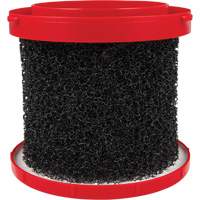 Filtre pour aspirateur de liquides, Mousse, Pour 1,6 - 2,5 gal. US Groupe Generik