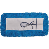 Vadrouille &agrave; &eacute;pousseter Static-H, Style &agrave; attacher, Nylon, 60" lo x 5" la Groupe Generik