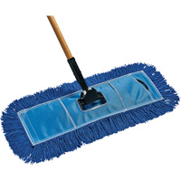 Economy Dust Mop, Slip On Style, Yarn, 48" L x 5" W Groupe Generik