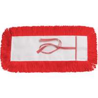 Vadrouille &agrave; &eacute;pousseter Static-H, Style &agrave; attacher, Nylon, 18" lo x 5" la Groupe Generik