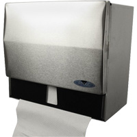 Distributeur d'essuie-mains universel, Manuel, 10,5" la x 6,75" p x 9,5" h Groupe Generik
