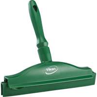 Double Blade Ultra Hygiene Squeegee, 10", Green Groupe Generik