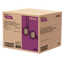 Serviettes de table &agrave; plis 1/8 Pro Select, 2 pli, 15" x 16" Groupe Generik