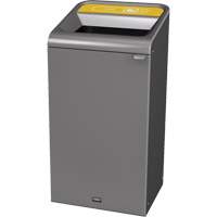Conteneur pour d&eacute;chets de bidon Configure, Vrac/Bord de rue/De bureau, Acier, 23 gal. US Groupe Generik