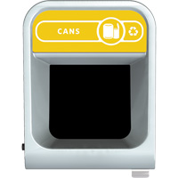 Conteneur pour d&eacute;chets de bidon Configure, Vrac/Bord de rue/De bureau, Acier, 23 gal. US Groupe Generik