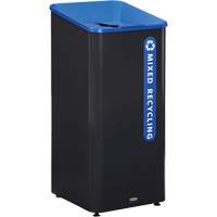 Bac de recyclage mixte Sustain, Vrac, Plastique, 23 gal. US Groupe Generik