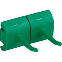 Double Hook Module for Hygienic Wall Bracket Groupe Generik