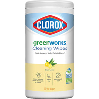 GreenWorks Cleaning Wipes, 75 Wipes Groupe Generik