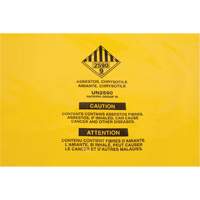 Doublures pour d&eacute;chets dangereux, Amiante, 40" lo x 26" la, 3 mils Groupe Generik