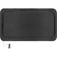 Hog Heaven Electrically Conductive Mat, 3' W x 5' L, 5/8" Thickness, Black, Nitrile Groupe Generik