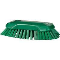 Brosse &agrave; main, Soies Tr&egrave;s ferme, Longueur de 9-1/10", Vert Groupe Generik