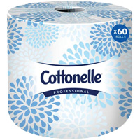 Papier hygi&eacute;nique professionnel Cottonelle, 2 Pli, 451 Feuilles/Rouleu, Blanc Groupe Generik