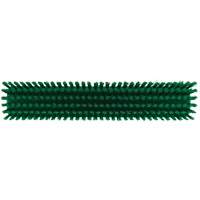 Push Broom Head, Fine/Stiff Bristles, 16-1/2", Polyester/Polypropylene, Green Groupe Generik