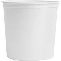 Food Storage Container, Plastic, 2 L Capacity, White Groupe Generik