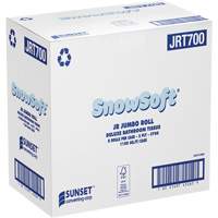 Papier hygi&eacute;nique de luxe Snowsoft, Rouleau G&eacute;ant, 2 Pli, Blanc Groupe Generik