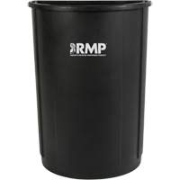 Poubelle demi-ronde, Poly&eacute;thyl&egrave;ne, 21 gal. US Groupe Generik