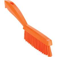 Brosse &agrave; main &eacute;troite &agrave; manche court, Soies Tr&egrave;s ferme, Longueur de 11-4/5", Orange Groupe Generik