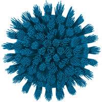 Brosse ronde HyDrive pour perceuse, Soies Tr&egrave;s ferme, Longueur de 3-1/10", Bleu Groupe Generik