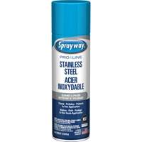 Nettoyant & polis pour acier inoxydable Pro Line, 15 oz, Canette a&eacute;rosol Groupe Generik