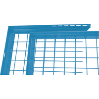 Wire Mesh Partition Components - Adjustable Filler Panels Groupe Generik