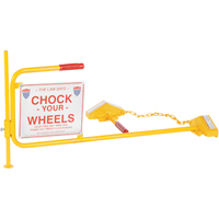 Single Rail Chock With Flag Rail Combo Groupe Generik