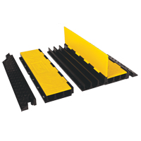 Ensemble de protection de c&acirc;bles Yellow Jacket, 3 canaux, 36" lo x 18,5" la x 3" h Groupe Generik