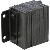 Butoir de quai lamell&eacute;, Horizontal, Caoutchouc, 12" la x 6" p x 10" h Groupe Generik