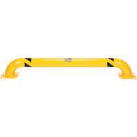 Protecteur de r&acirc;telier &agrave; profil bas, 5,3' la x 0,74' h, Jaune Groupe Generik