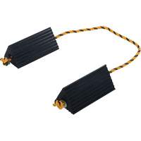 Cale de roue d'avion de transporteur a&eacute;rien, 5" x 10" x 4-1/2", Noir Groupe Generik