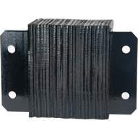 Butoirs de quai lamell&eacute;s, Horizontal, Caoutchouc, 12" la x 6" p x 10" h Groupe Generik