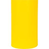 Polyethylene Bollard Cover, 6-5/8" Dia. x 52" L, Red/Yellow Groupe Generik