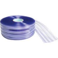 Ribbed Strip Curtain, 164' x 8" x 0.08" Groupe Generik