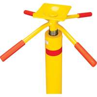 50,000 lbs. Static Capacity Trailer Jack, 2.5 tons Lift Capacity Groupe Generik