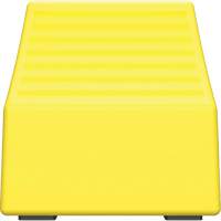 Cale de roue ultra-robuste pour l'exploitation mini&egrave;re Checkers Safety, PEHD, Jaune, 14-1/2" la x 17-1/2" p x 16" h Groupe Generik