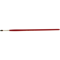 Pinceau de forme ronde pour marquage, Largeur de la brosse de 3/16", Soie de chameau, Manche &agrave; Bois Groupe Generik