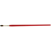 Pinceau de forme ronde pour marquage, Largeur de la brosse de 1/4", Soie de chameau, Manche &agrave; Bois Groupe Generik
