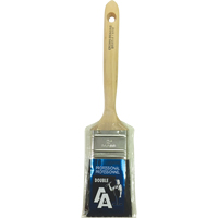 Straight Sash Paint Brush, Bristle, Wood Handle, 2" Width Groupe Generik