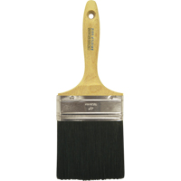 Straight Wall Paint Brush, Bristle, Wood Handle, 4" Width Groupe Generik