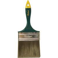 Pinceau de qualit&eacute; sup&eacute;rieure, Polyester, Manche Plastique, Largeur de 4" Groupe Generik