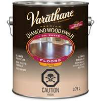 Varathane&reg; Diamond Wood Finish Floors Coating, 3.78 L, Clear, Gloss Groupe Generik