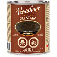 Teinture en gel de qualit&eacute; sup&eacute;rieure Varathane, 946 ml, Espresso Groupe Generik