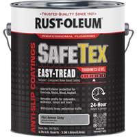 Rev&ecirc;tement d'acrylique SafeTex Easy-Tread, 1 gal., &agrave; l'eau, Plat/Textur&eacute;, Gris Groupe Generik