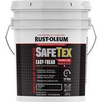 Rev&ecirc;tement d'acrylique SafeTex Easy-Tread, 4 gal., &agrave; l'eau, Plat/Textur&eacute;, Noir Groupe Generik