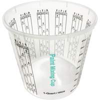 Gobelet en plastique pour m&eacute;lange de peinture, 1,25 L Groupe Generik