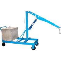 Floor Cranes - Reverse Boom, 8' Lift, 2000 lbs. (1 tons), 57" Arm, 78" H Groupe Generik