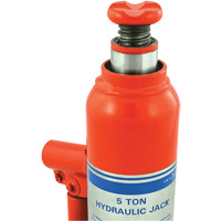 JHJ-5 Crics &agrave; bouteille pour usage tr&egrave;s intensif, 5 tonne(s), 15-3/8" Hauteur &eacute;lev&eacute;e Groupe Generik