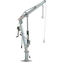 Grue &agrave; fl&egrave;che pour camion actionn&eacute;e par treuil, Capacit&eacute; de 500 lb (0,25 tonne), Limite de 99" Groupe Generik